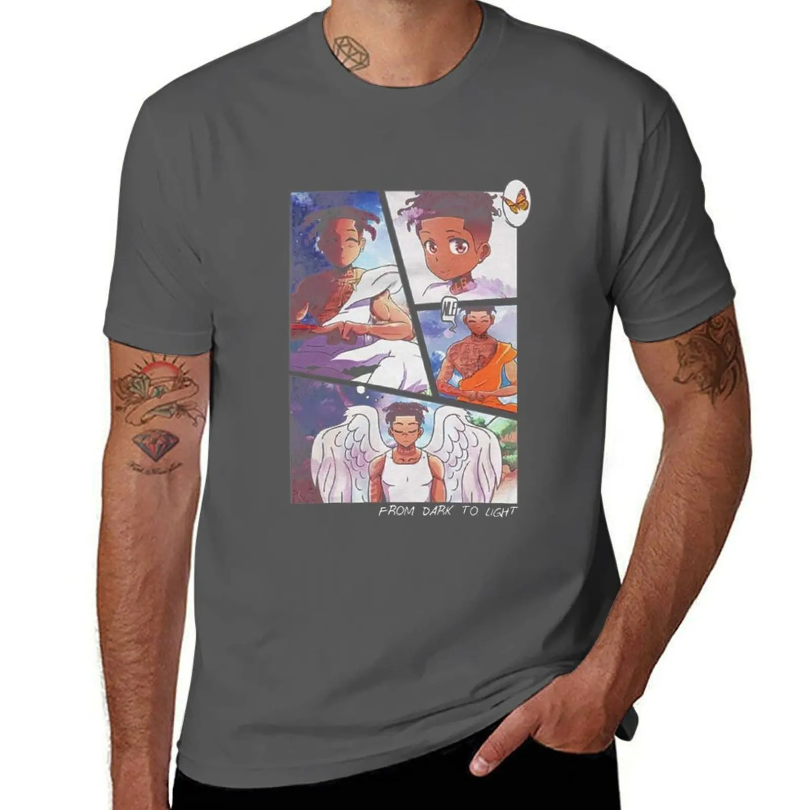 

Choppa Choppa Character fdtl Nle m-erch nle T-Shirt Simple Casual Short Sleeve Tee