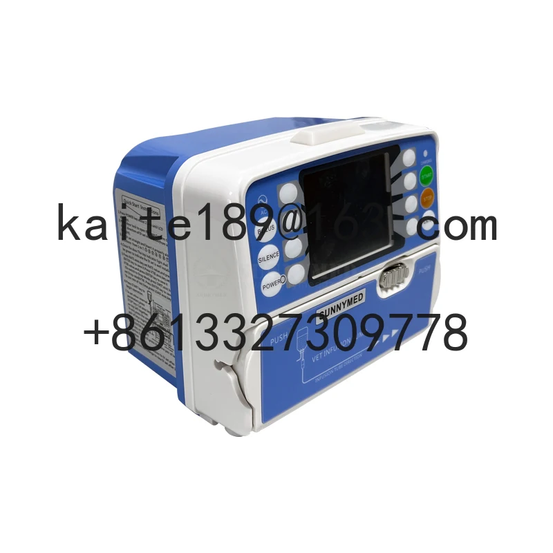 SY-G089-1 الصين مضخة التسريب المحمولة الحجمي الأوتوماتيكية مضخة التسريب البيطرية الآمنة مع أجهزة الإنذار البصرية والمسمعة