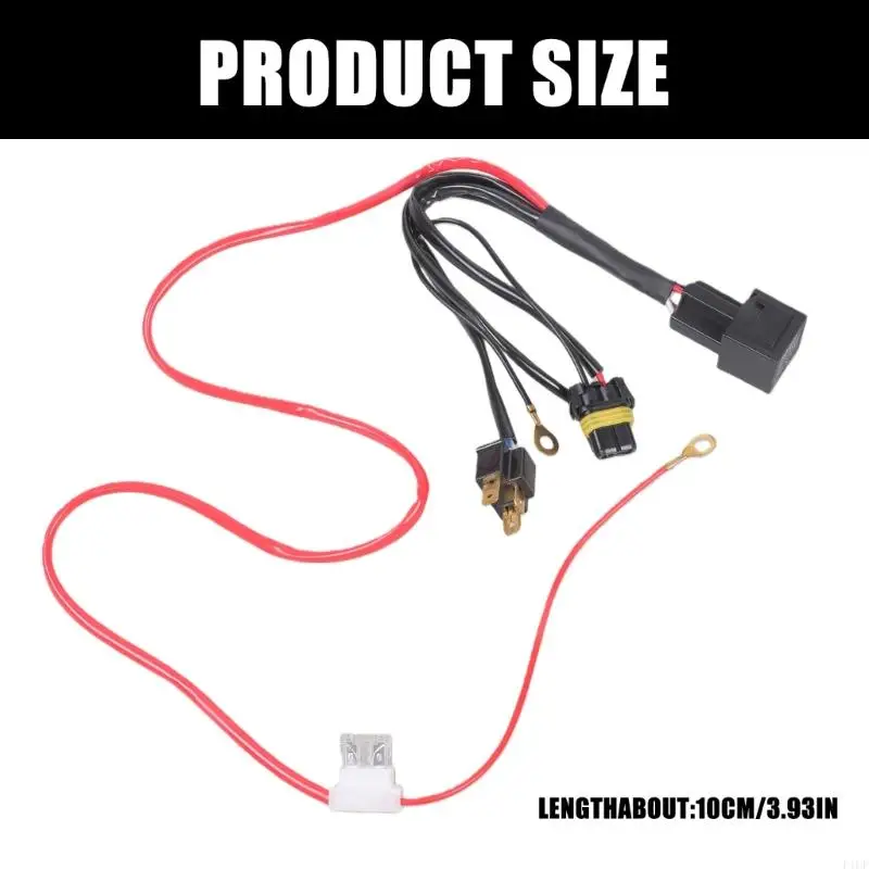 2025 ترقيات جديدة للدراجات النارية طقم تعديل المصباح النحاس الأساسية الأسلاك تعزيز الطاقة #6