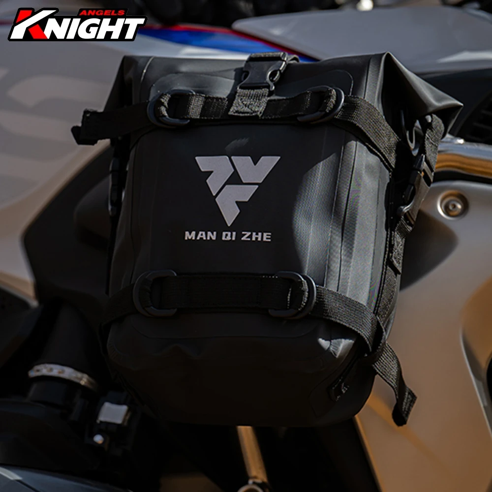 

New Motorcycle Bumper Bag Multi-purpose Waterproof Motorbike Hangable Edge luggage Motocross Crossbody Pack for Traveling