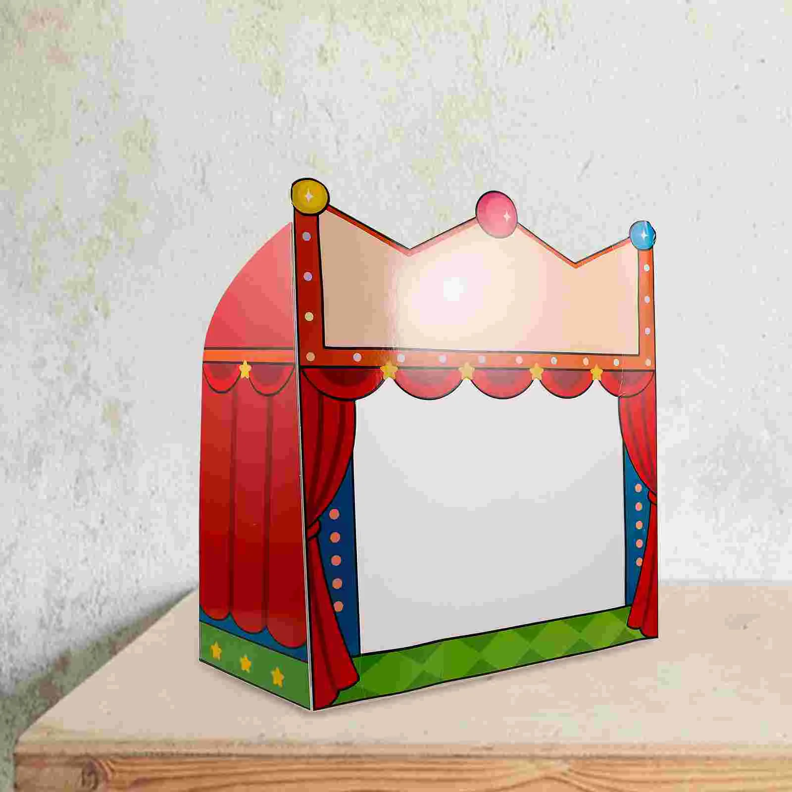 

1 Set Kids Puppet Theater With Shadow Puppet Accessories Portable Puppet Stage Shadow Puppet Craft Storytelling Props For Puppet
