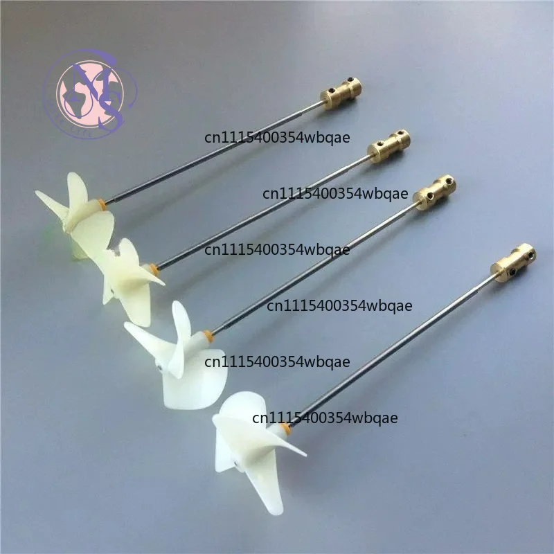 DIY Remote Controller Propeller Set, 36/42mm Full Immersion 3-Blade Boat Prop, 2mm Shaft Kit