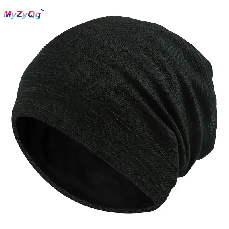 Unisex Spring and Autumn Men Women Cotton Hat Thin Headscarf Outdoor Running Hiking Cap Cycling Cap Sun Protector Hat