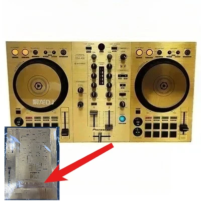 Pioneer DDJ400 DDJ-400Controller Disc Player Film Fully Surrounded Protective Sticker Skins.Not DJ controller！！
