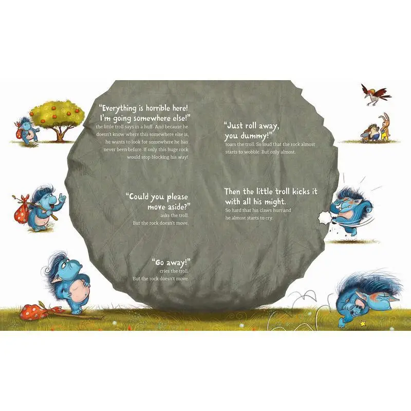 El Grumbletroll Aprilkind Barbara Van Den Speulhof Stephan Pricken Schiffer Publishing 9780764361173 Libro