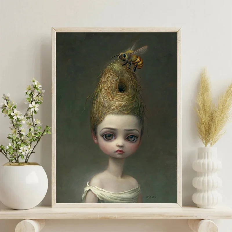 Mark Ryden Classic Artwork Cute Childish Weird Poster Prints Fantasy Surrealism Canvas Painting Wall Picture for Room Home Decor view 2