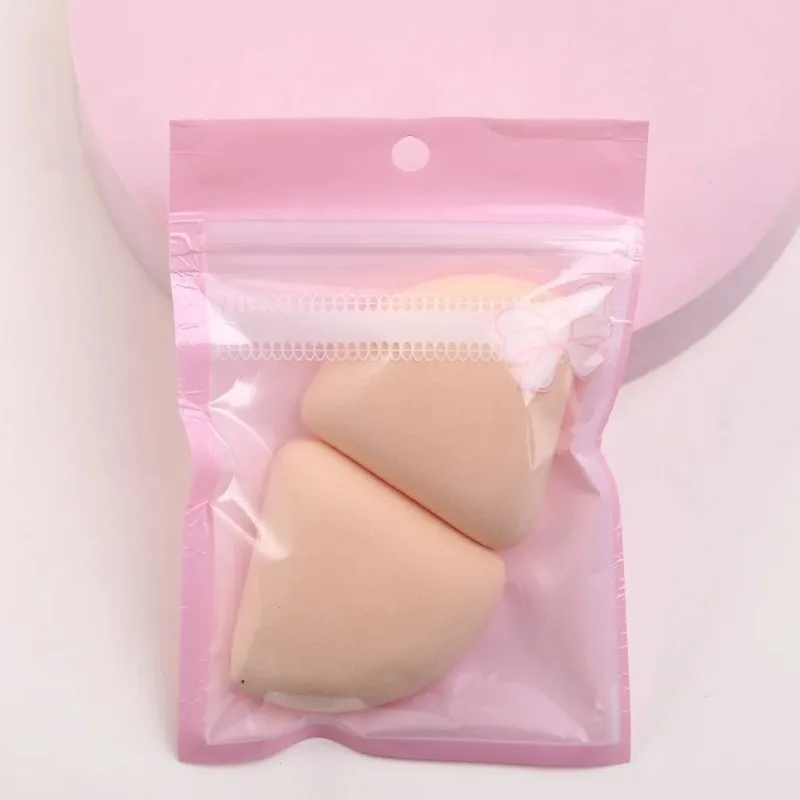 

100PCS Pink Clear Plastic Jewelry Zipper Bags-Cosmetic Storage Pouches for Nail Art, Accessories & Gift Packaging