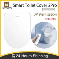 Smartmi Smart Toilet Cover Electric Toilet Cover Automatic Sensing UV Sterilization Antibacterial Seat Temperature Adjustment