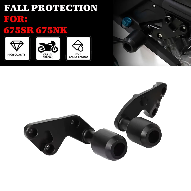 

Fit For CFMOTO 675NK 675SR-R 675SR 675 SR 675SRR Motorcycle Falling Protection Frame Slider Fairing Guard Crash Pad Protector