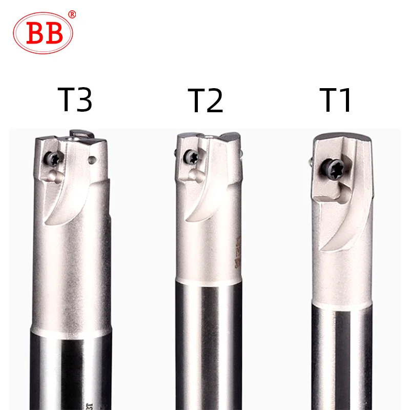 BB Indexable End Mill BAP300R BAP400R Shoulder Milling Bar Tool Holder EAP 300R APMT1135 APMT1604 CNC Carbide Rough Machining