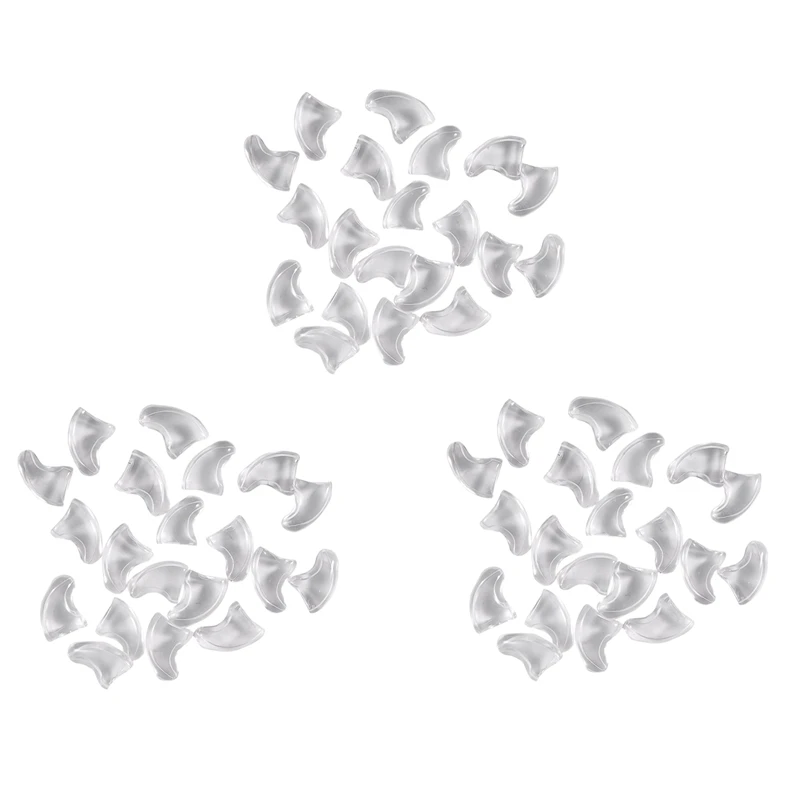 Kedi Pet pençe kontrol pençeleri için 60 adet yumuşak tırnak kapaklar kapalı + yapıştırıcı tutkal-şeffaf, boyut M