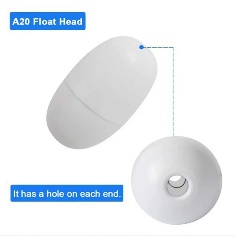 A20 Float Head  Practical Smooth PVC  Float Replacement Part Pool Supplies