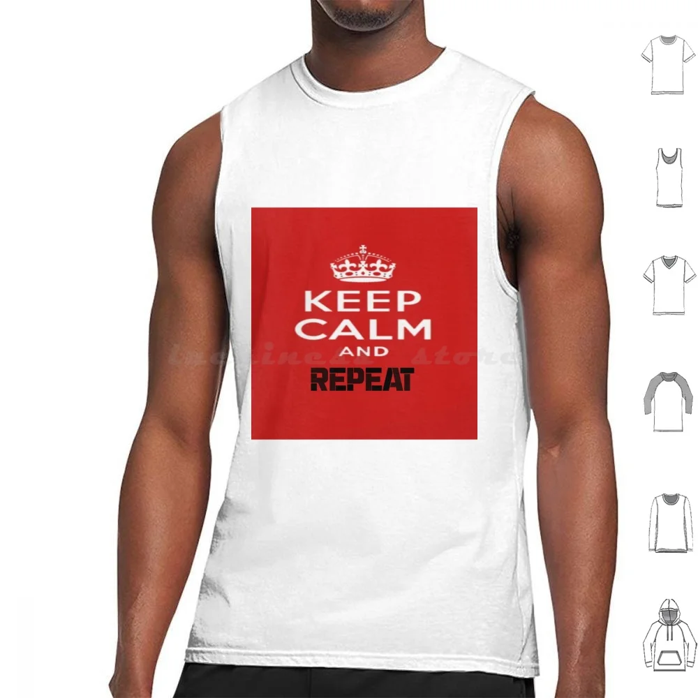 Keep Calm...... Tank Tops Vest Sleeveless Nautize Ezituan Mouse Duffle Book Yoga