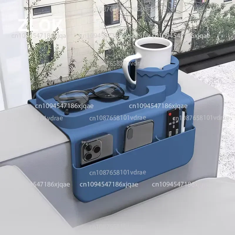 Living Room Sofa Shelf Silicone Cup Holder Multifunctional Glasses Remote Control Mobile Phone Tablet Miscellaneous Storage