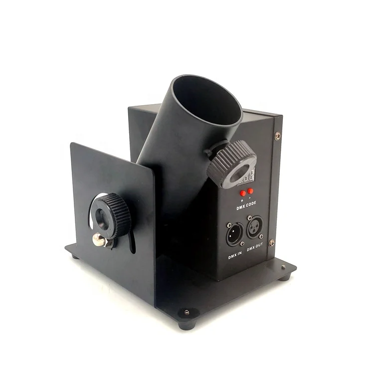 Humanized Operation 1 Channel DMX Confetti Cannon Party Popper Machine Easy Control Confetti Shot for Stage Wedding Show