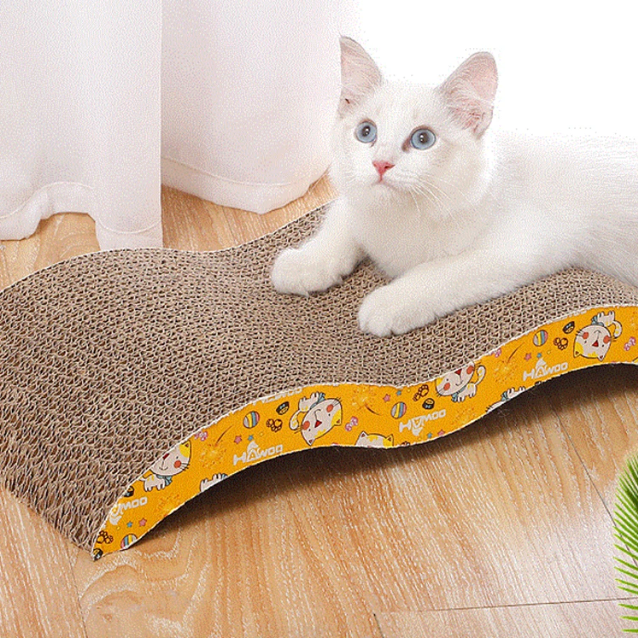 New bowl cat scraper sharpening claw cardboard corrugated board scratch-resistant cat scratch board Cat toy sofa cushion bed