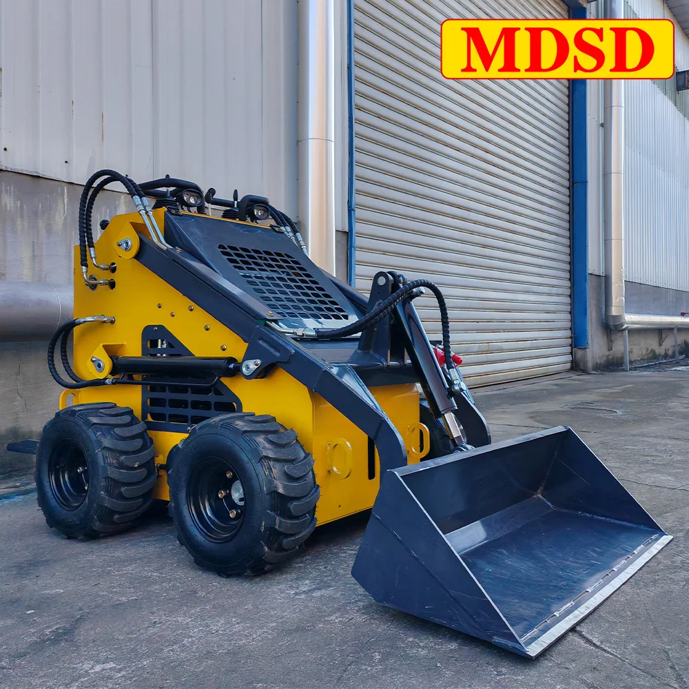 Economical Wheel Skid Steer Loader Low Operating Cost for Daily Use Best-Selling Wheel Skid Steer Loader for Small Construction