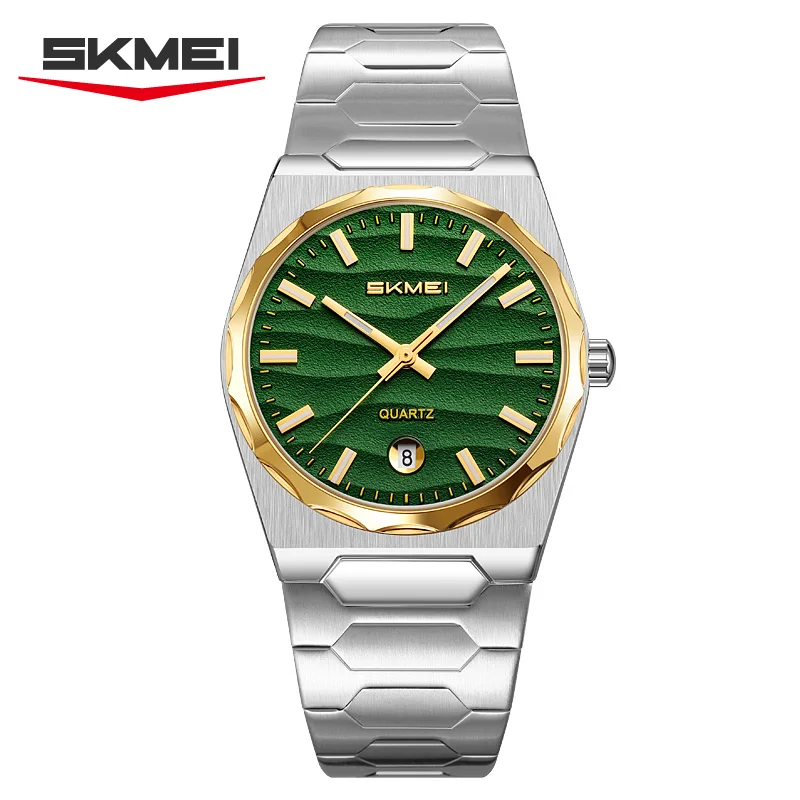 silver gold green