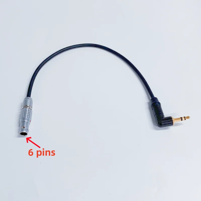 3.5 Audio to Right angle 6Pin Connector Audio Port for ARRI ALEXA miniLF, ALEXA 35 ALEXA audio cable