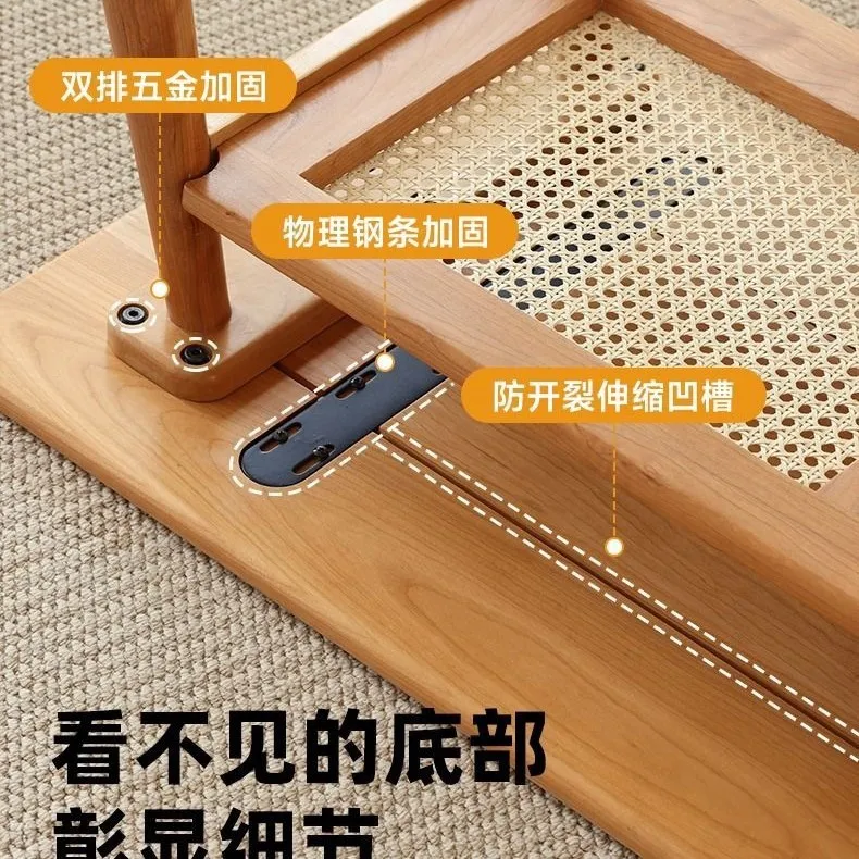 مكتب من الخشب الصلب بالكامل قابل للتخصيص، مكتب شقة صغير من الكرز، لوحة كلمات على الحائط، كمبيوتر بشريط طويل، مكتب ضيق