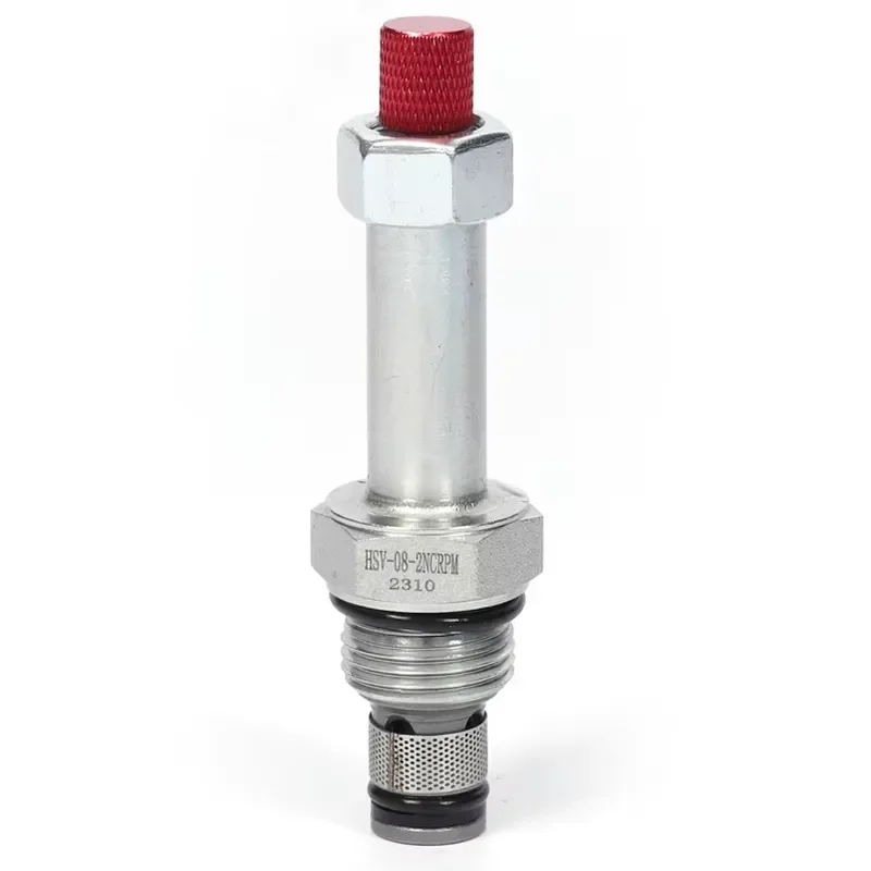 Hongshan manual operation hydraulic valve electromagnetic two-way two-position normally closed valve 210 bar 20L/min