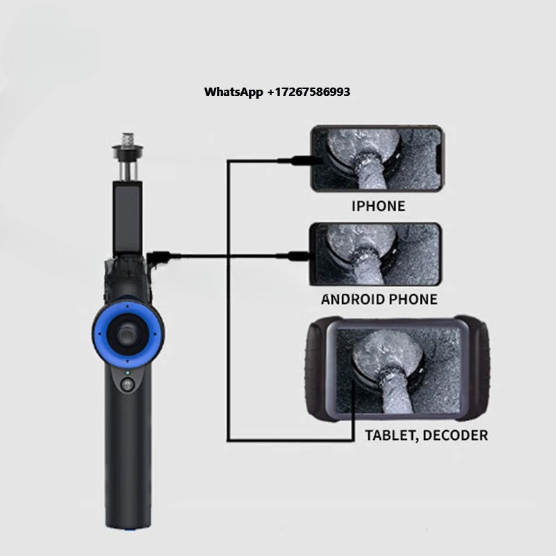 Veterinary Portable Veterinary Instrument Flexible endoscope withlight source for easy use in canine and horse veterinaryclinics