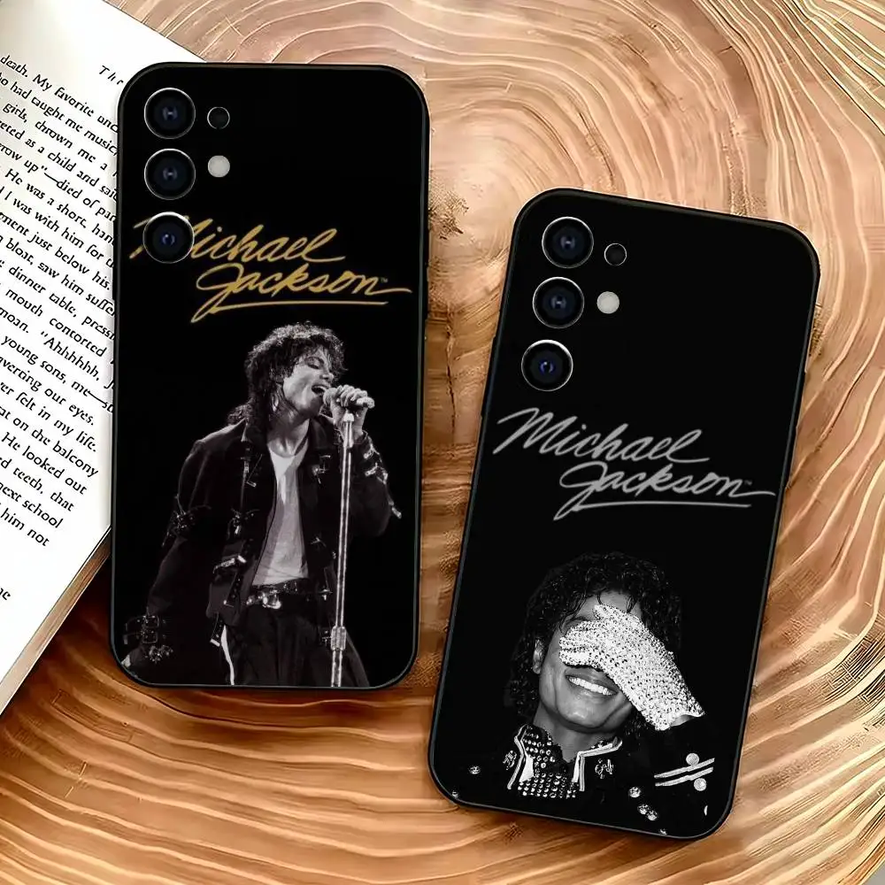M-Michael J-Jackson   Phone Case Silicone Soft For Samsung S25,S24,S21,S22,S23,S30,Ultra,S20,Plus,Fe,Lite