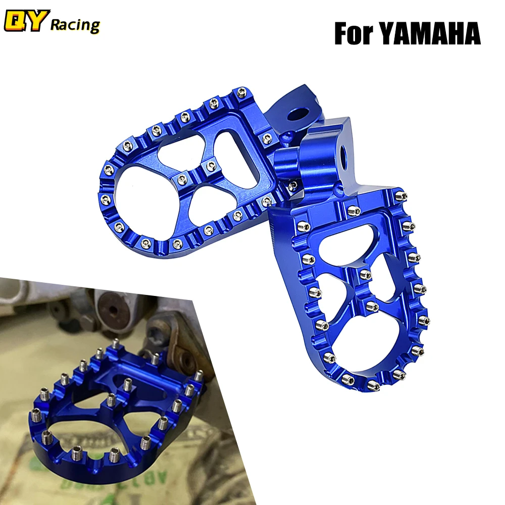 

For Yamaha YZ65 YZ85 YZ125 YZ250 YZ YZF 125 250 450 WR250F WR450F YZ450FX Motorcycle CNC Footrest Footpeg Foot Pegs