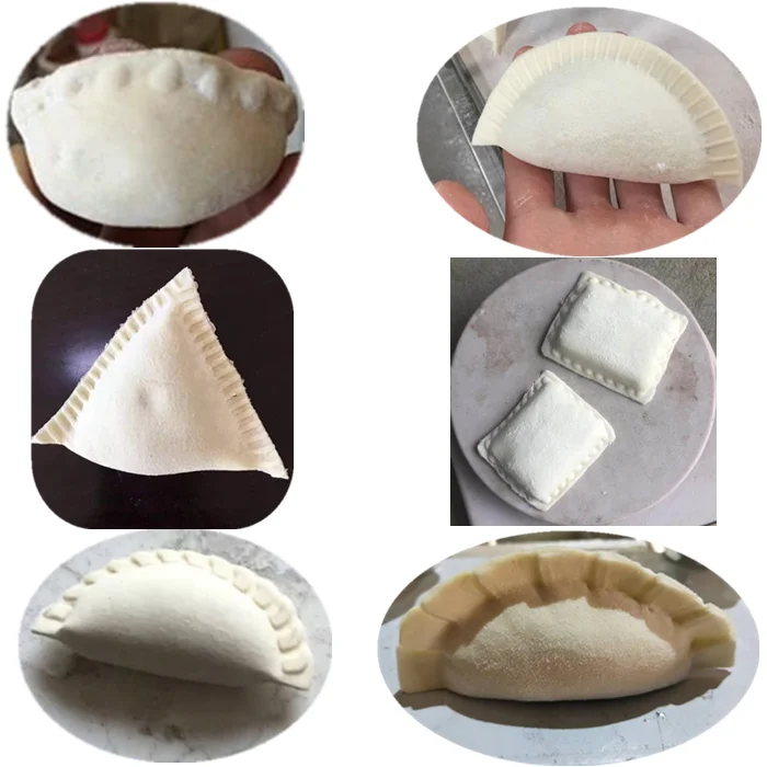 Filler Automatic Dumpling Making Machine Samosa Empanadas Ravioli Maker Samosa Forming Machine Molding Empanada Machine