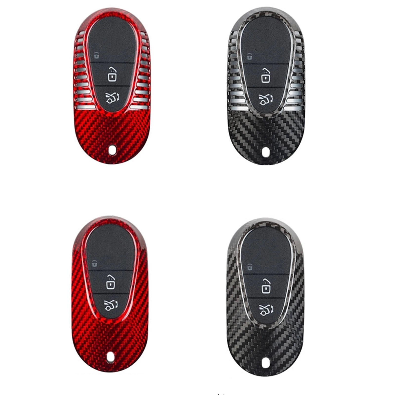 TPU Key Cover Shell Remote Smart Soft Fob Carbon Fiber For Mercedes Benz S400 S320l S350l S450l S500l 2021