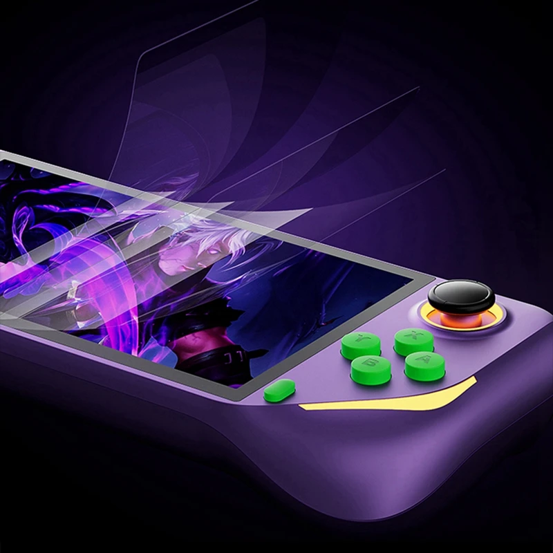 B04B-E6plus Handheld Game Console+2Xcontroller 128G+20000Games 5 Inch Portable Arcade Video Game Console Support Connect TV