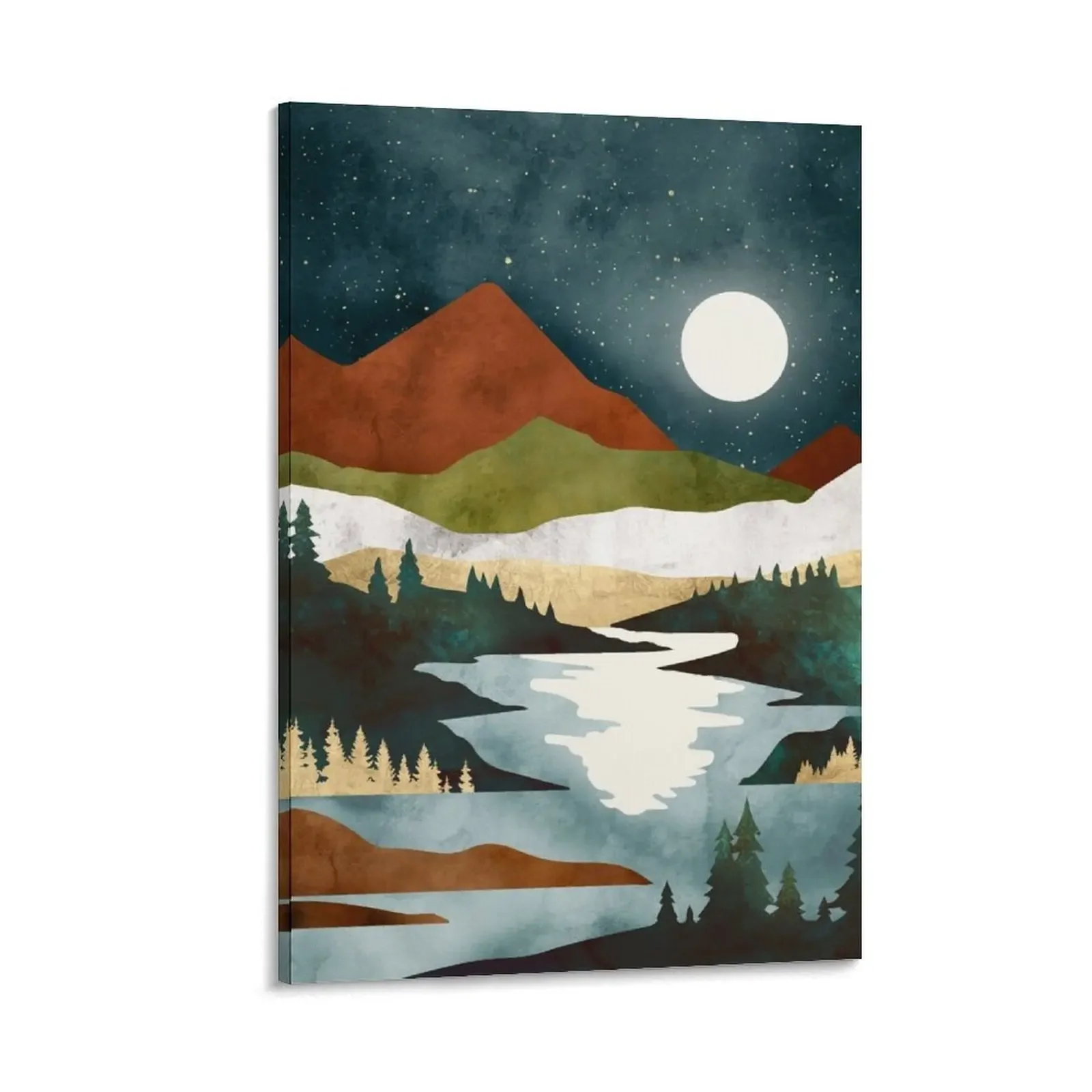 

Fall Vista Canvas Painting decorative pictures for living room anime art mural