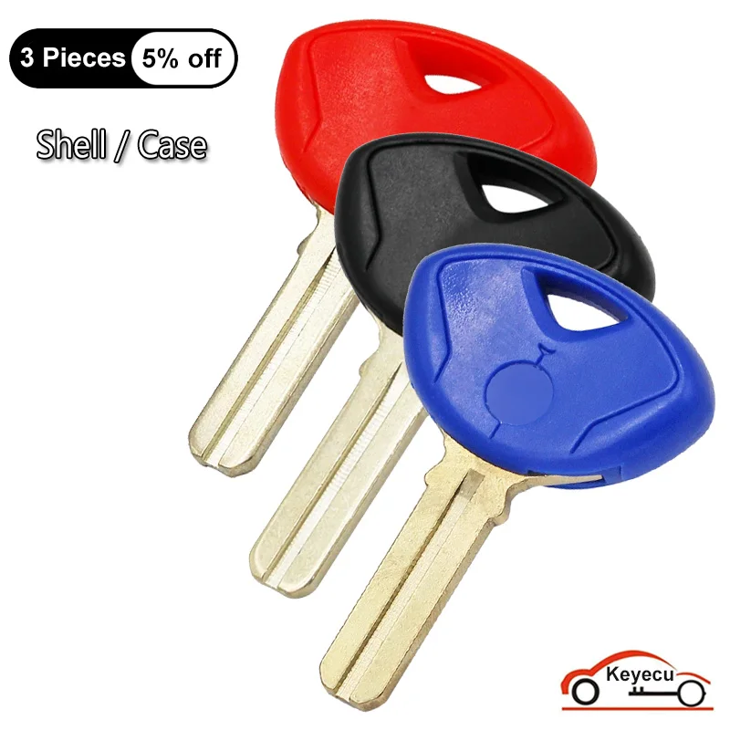 

KEYECU Case for BMW K1200R K1200S R1200RT K1300R K1300S S1000RR F650GS F800GS F800ST Motorcycle Transponder Key Shell Cover Fob