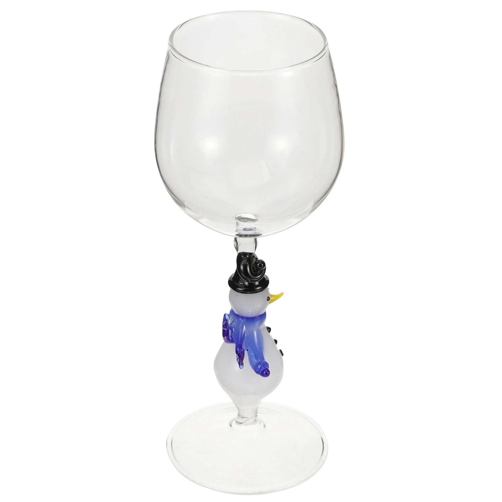 

Snowman Glass 300ml 8cm Diameter 20 8cm Height Goblet for Christmas Party Home Gathering Cocktail Drinkware