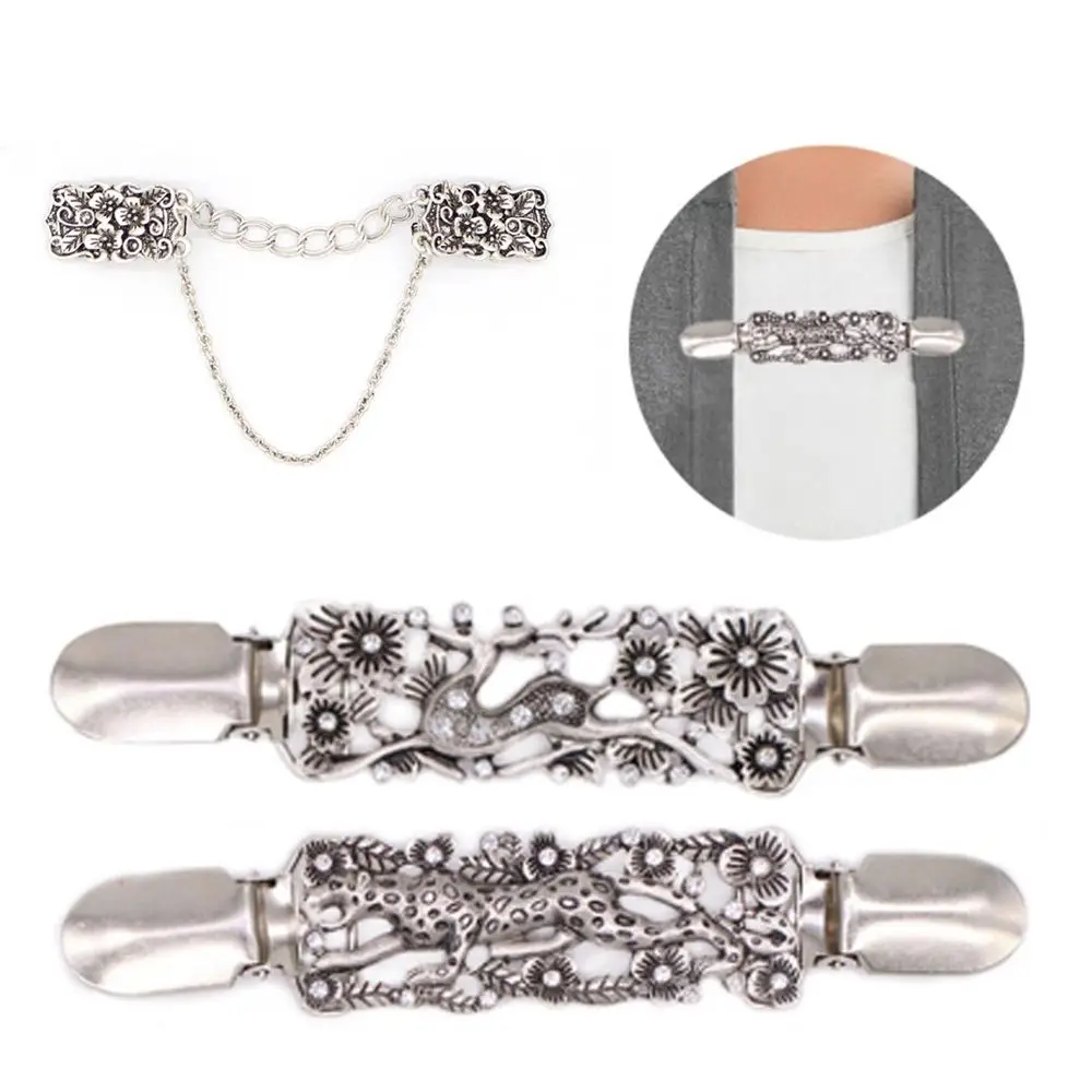 Модный зимний новый свитер, блузка, булавка, резной цветок, животный узор, кардиган, зажим, шаль, брошь, зажим в виде утки, застежки