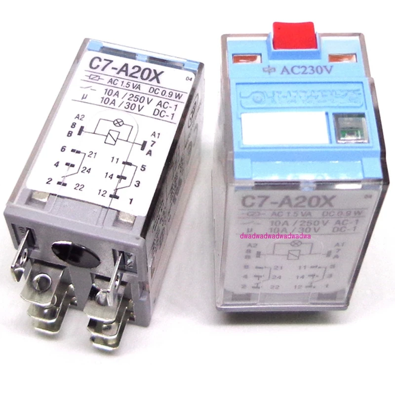 Relay DC24V AC230V original C7 series RELECO series QR-C large quantity preferred