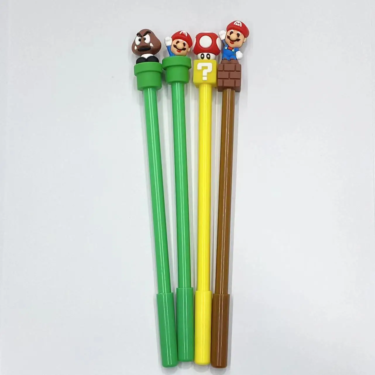 Spel Super Mario Briefpapier Avontuur Eiland Mario Creatieve Cartoon Pen Student Minimalistische Examen Balpen Kantoor Handtekening Pen