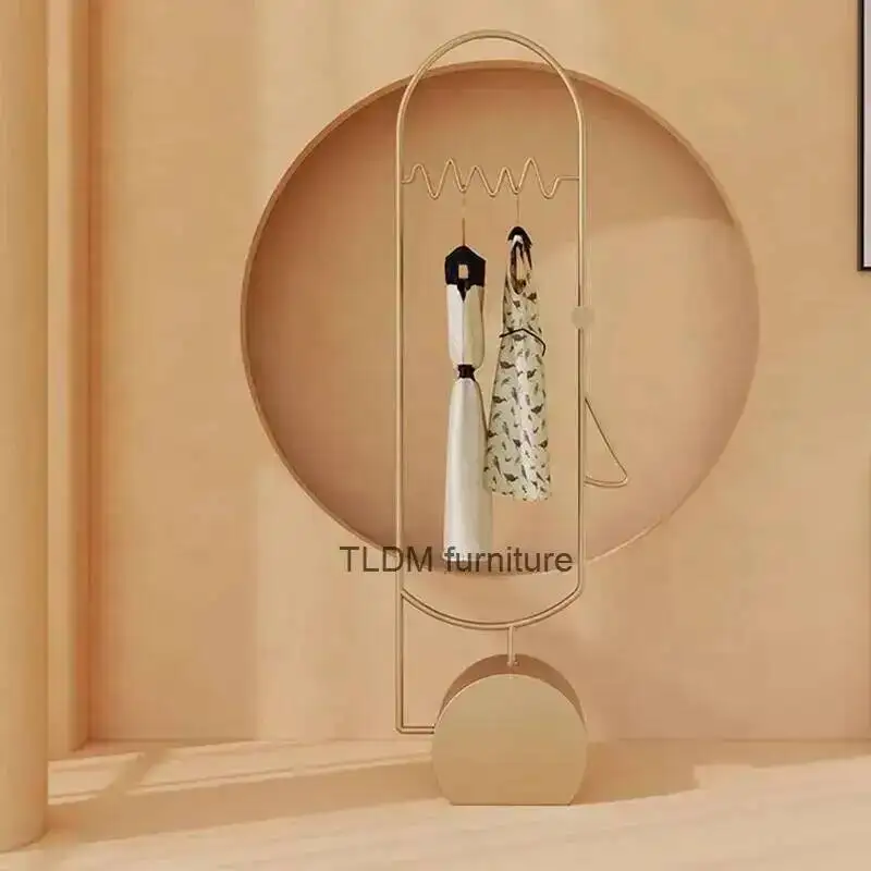 Garment Saving Clothes Bedroom Standing Hanger Modern Garden Clothes Hanger Minimalist Jacket Colgador De Ropa Hallway Furniture