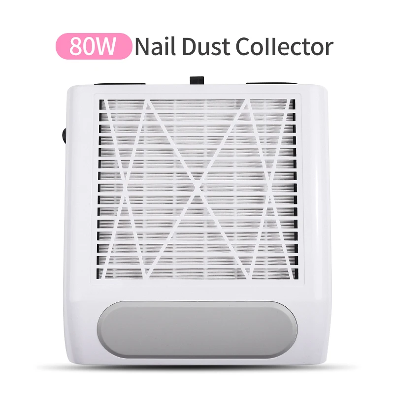 Extractor Fan For Manicure Nail Dust Vacuum Cleaner Collector Gel Nails Reducer Professional Aspirator Absorber Sucker Aspirator