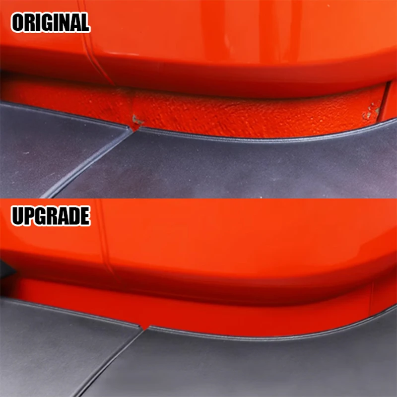 

2Pcs For GWM TANK 300 2022-2025 Rear Bumper Decorative Adhesive Strips Trim High Quality ABS Car Accessories