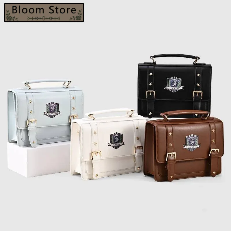 

Preppy Jk Vintage Embroidery Messenger Bag All Match Simple Women Y2k Aesthetic Backpacks Casual Female Shoulder Crossbody Bags
