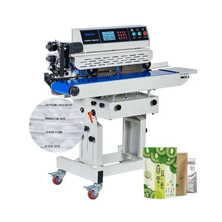 TEPPS 210AD Semi-auto Versatile Bag Pouch Sealing Machine With Ribbon Date Code Printing