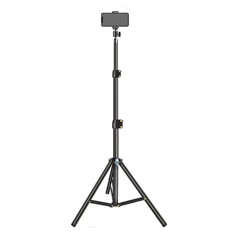 휴대폰 카메라 라이트 스탠드용 삼각대, 사진 삼각대 및 1/4 나사, LED 링 라이트, 휴대용 파노라마 카메라 브래킷