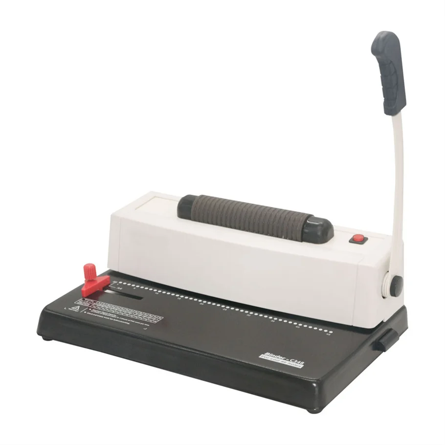 

SG-C348 Manual Coil Binding Machine Economical Plastic Bind Manufacturing Plants Price