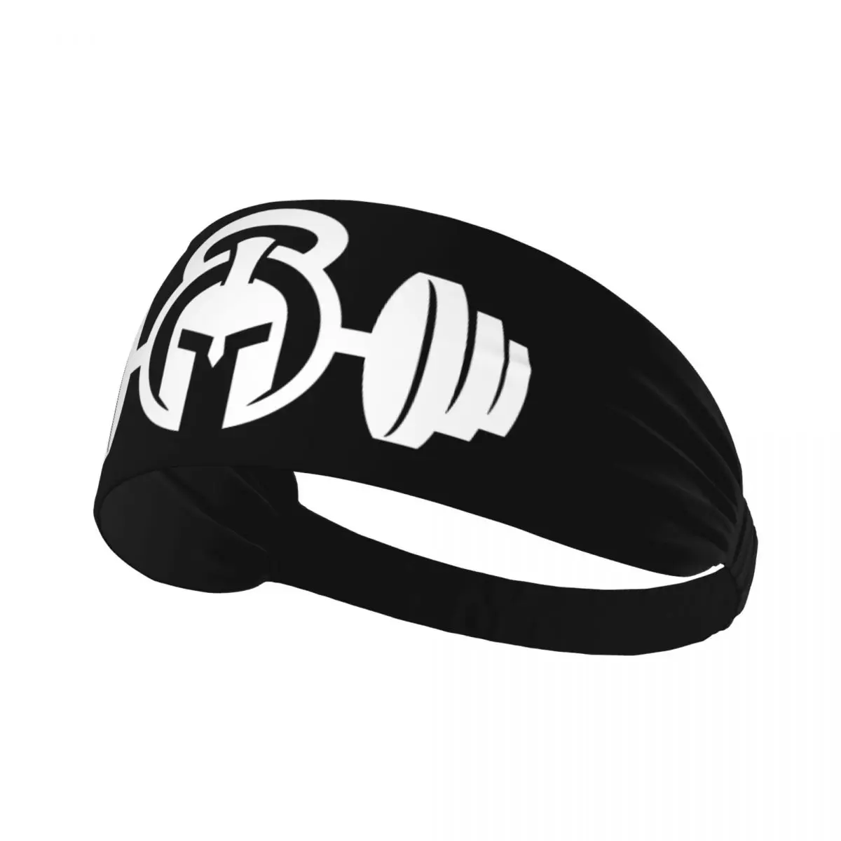 Custom Spartan Gym Logo Training Sweatbands Men Women Non Slip Quick Drying Bodybuilding Fitness Muscle Headband Running