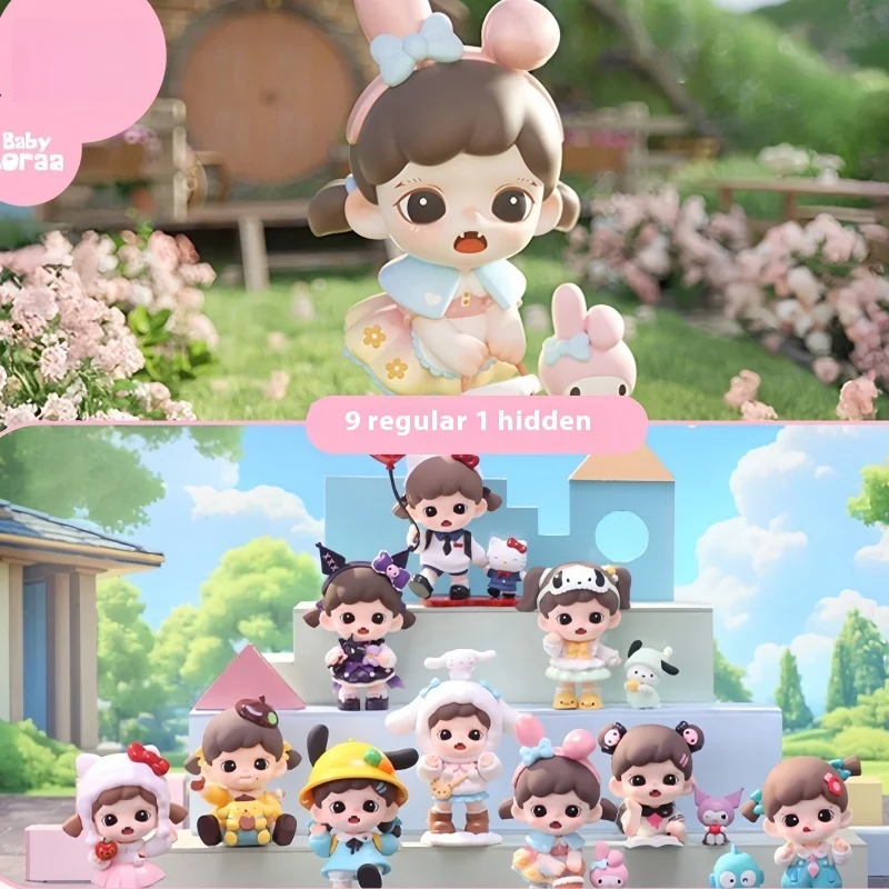 

Hot Zoraa Little Girls Baby 100% Authentic Item Joint Roaming Good Times Series Secret Cute Blind Box Toys Spot Gifts Boys Girls