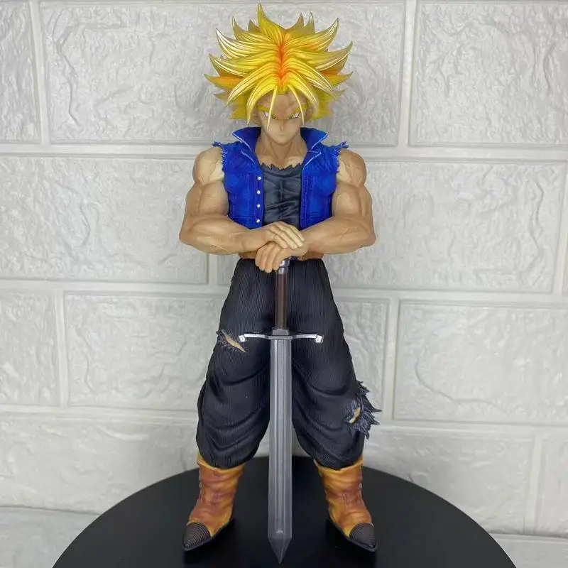 

In Stock Hot In Anime Dragon Ball Z Figure Trunks Action Figures Pvc Statue Collection Cool Model Toys For Children Gifts