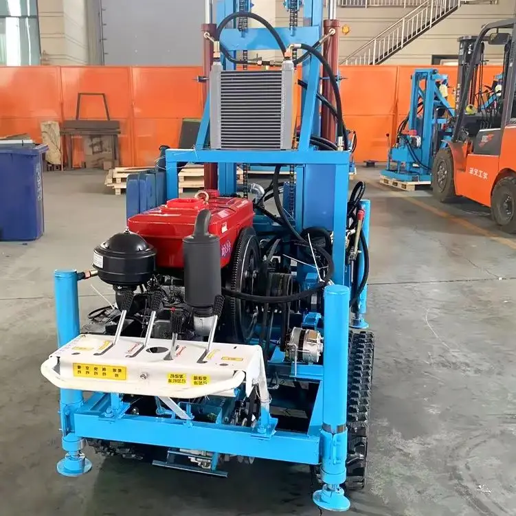 

Customized Portable Hydraulic Water Well Drilling Rig Diesel 22HP 25HP Mobile 100m 150m Well Drilling Equipment