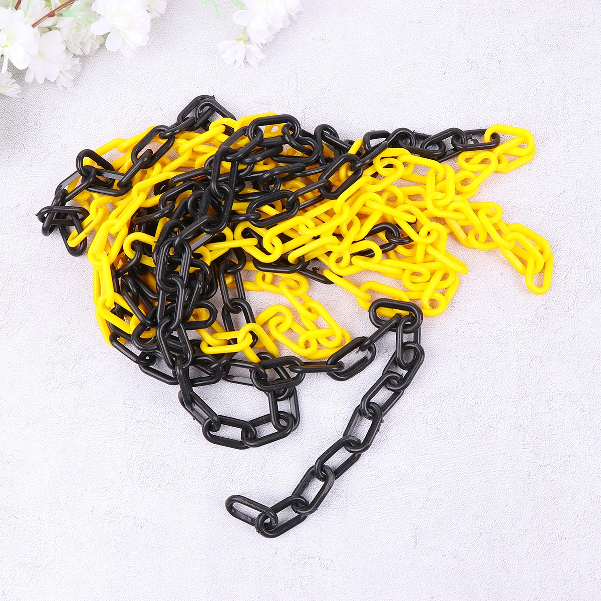 

Plastic Safety for Site Barrier Belt Strap Accessories Security Absperrketten Yellow Barricade