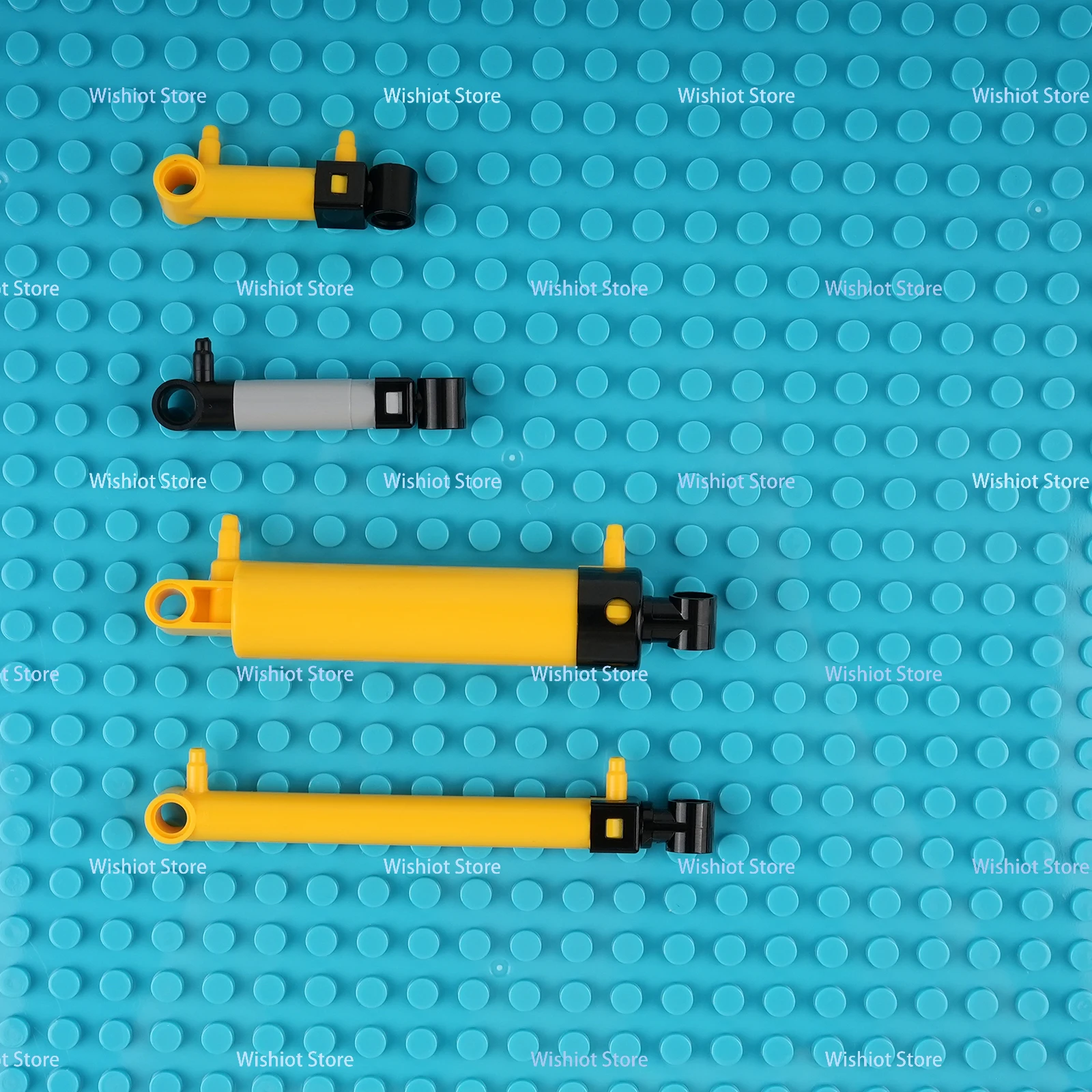 Moc tech peças pneumáticas bomba de ar tanque push rod putter cilindro tijolos de energia de ar para bloco de construção 19478 19476 19475 19482